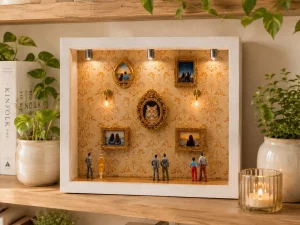 Mini Museum Silhouette Shadow Box Kit