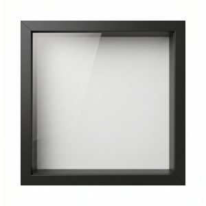 Shadow Box Frame — Black 10″×10″